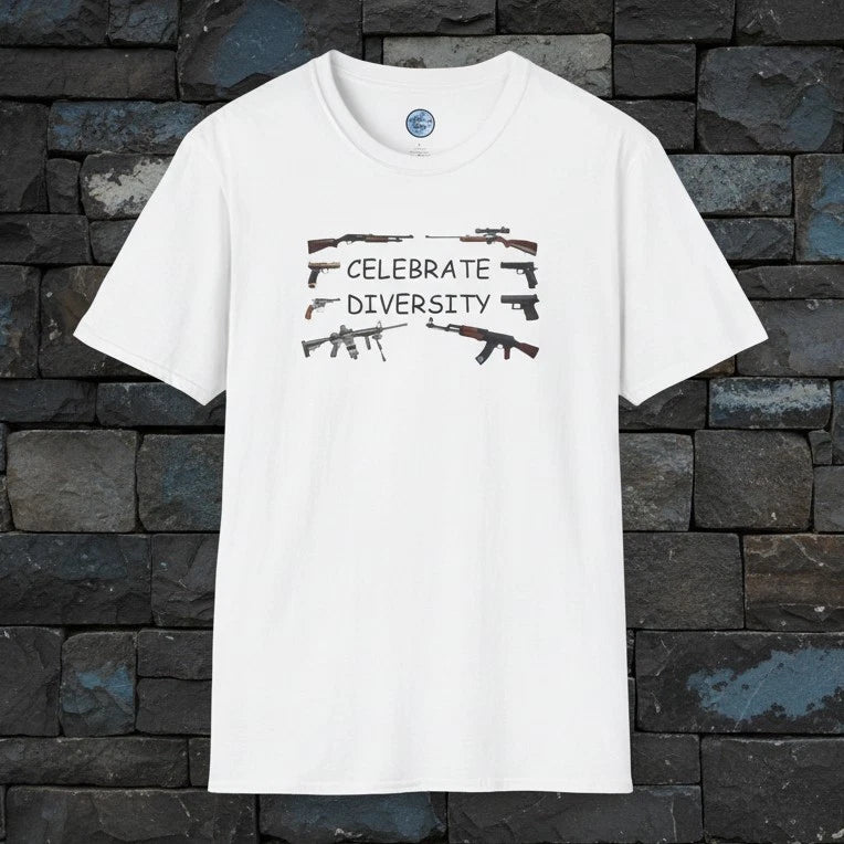 Celebrate Diversity - Guns Men's T-Shirt