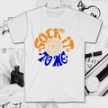 S*ck It to Me Fight Club Movie Men's White Size S to 5XL