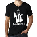 Men's Graphic T-Shirt V Neck Love Tango Eco-Friendly Limited Edition