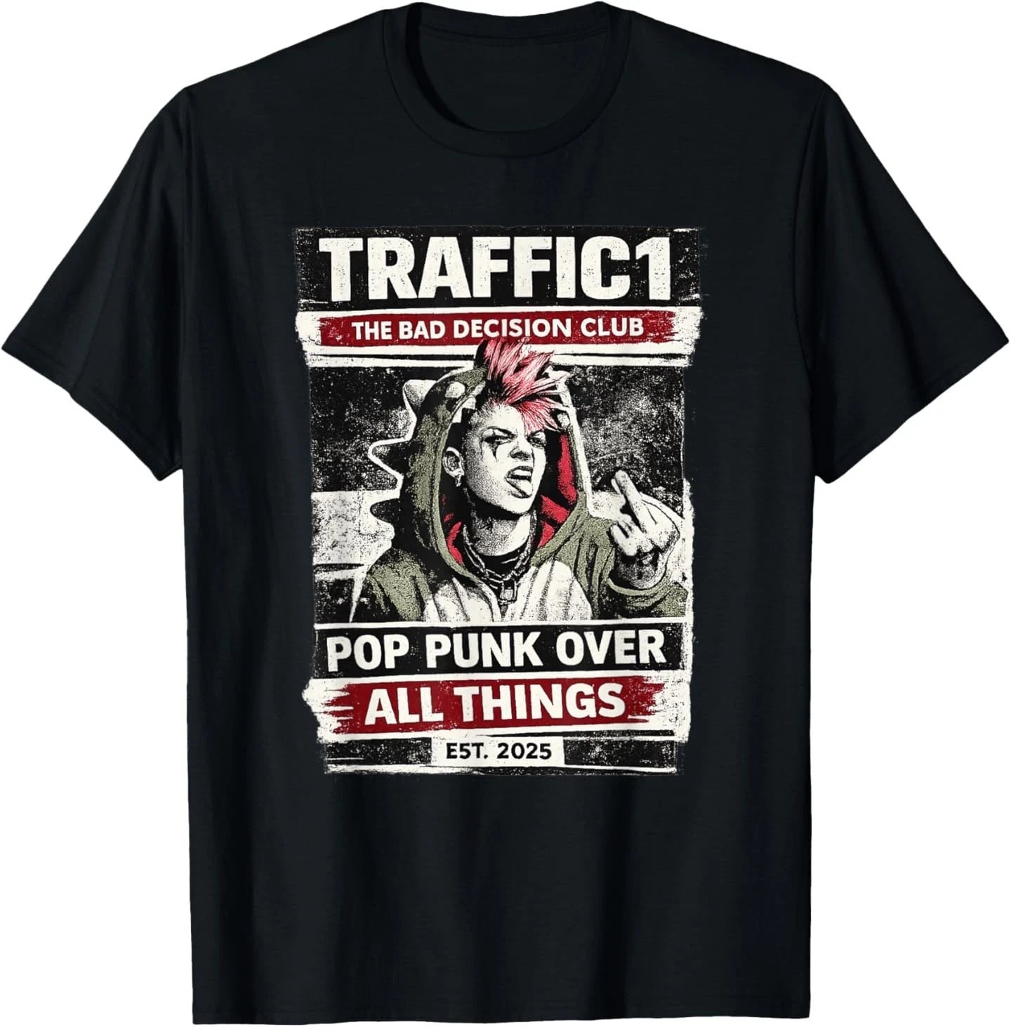 The Bad Decision Club — Pop Punk Generation T-Shirt