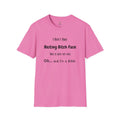 Resting Bitch Face T-Shirt | Funny Quote Tee, Sarcastic Shirt