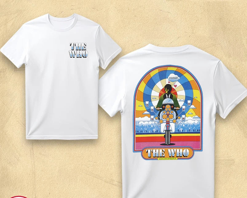 The Who Band 1973 Quadropehnia T-Shirt-shirT