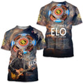 Jeff Lynne ELO The Over and Out Tour Shirt Cool 3D T-shirt MR671