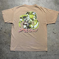 Vintage Y2K Plastik 616 Anime Mecha Graphic T Shirt ODM Size Large
