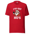 Funny Christmas T-Shirt Santa I've Got Ho's Joke Holiday Party Novelty Tee