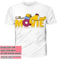 Funny The Simpsons T-Shirt Double-Sided Unisex Adult Size Large Medium Small