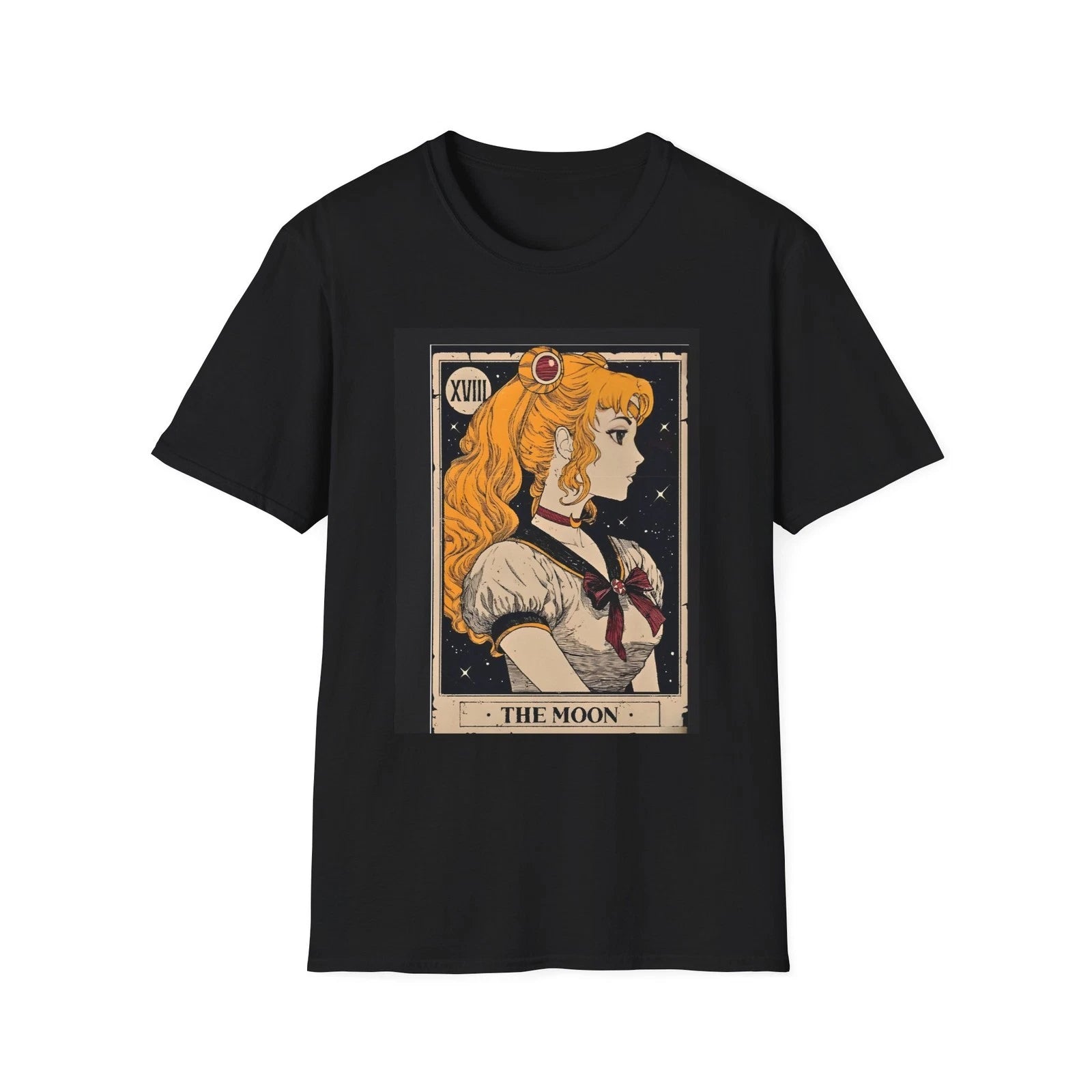 Sailor Moon Tarot Card Maiden T-Shirt | Vintage Anime Design