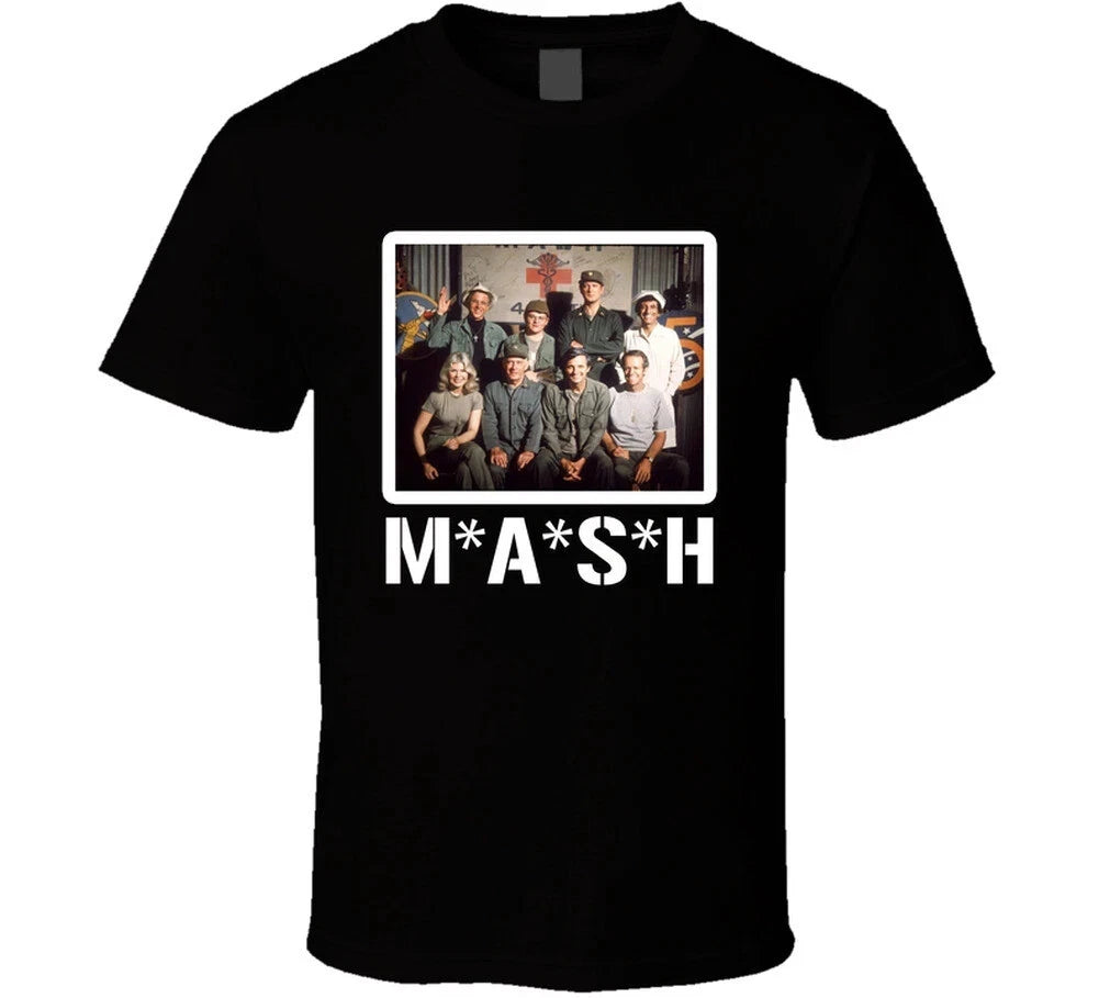 Mash Cast Photo 70s 80s Tv Show Fan T Shirt