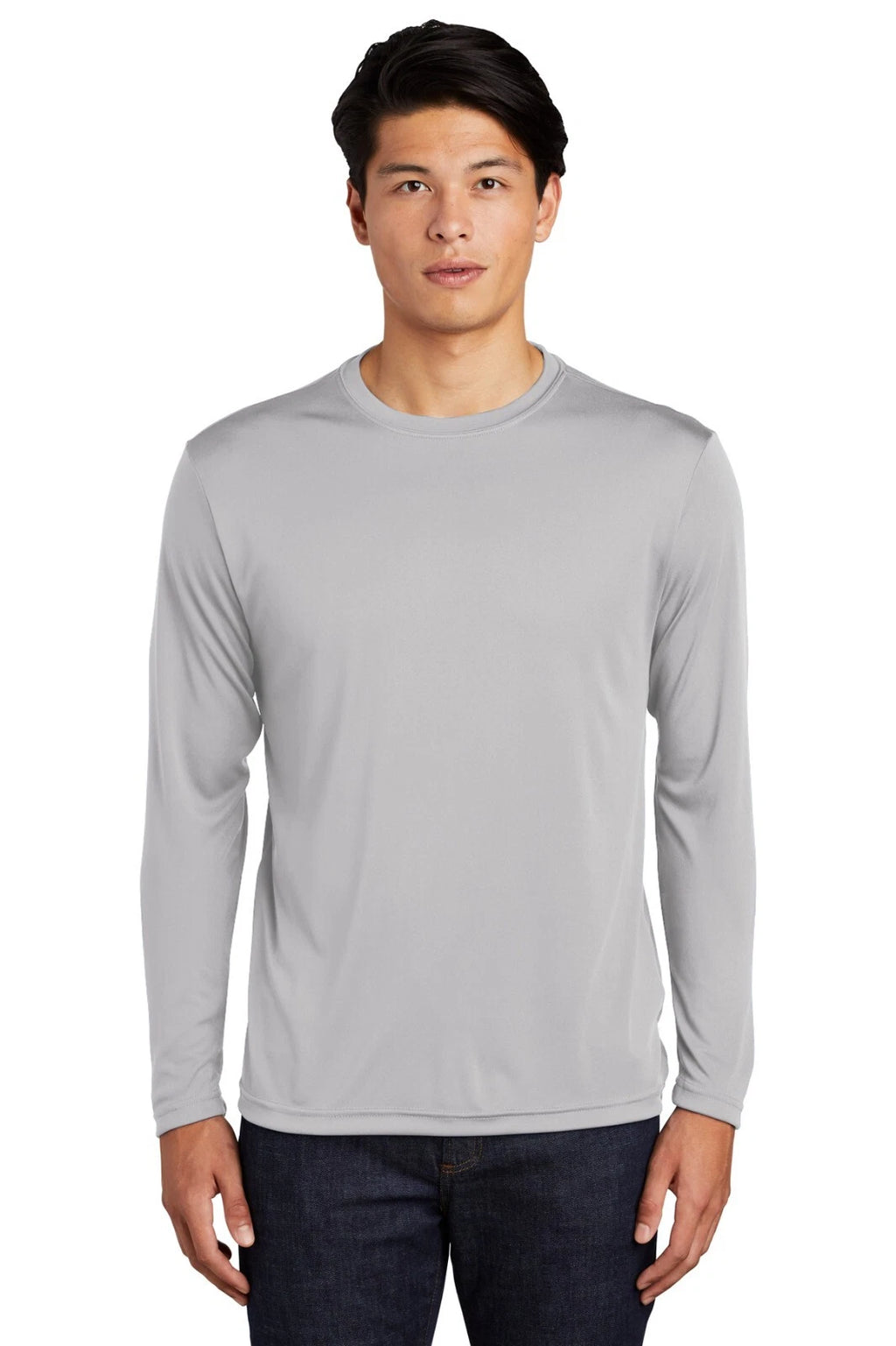 MEN'S MOISTURE WICKING Dri fit Long Sleeve SPORT-TEK T-shirt  ST350LS