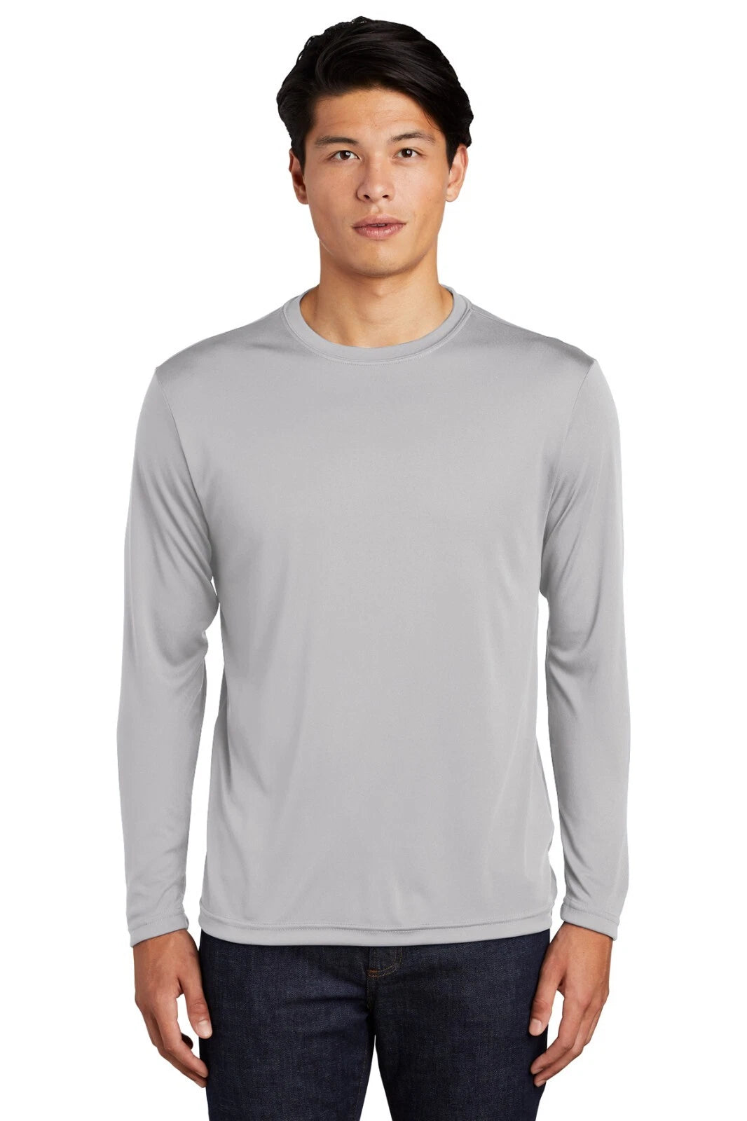 MEN'S MOISTURE WICKING Dri fit Long Sleeve SPORT-TEK T-shirt  ST350LS
