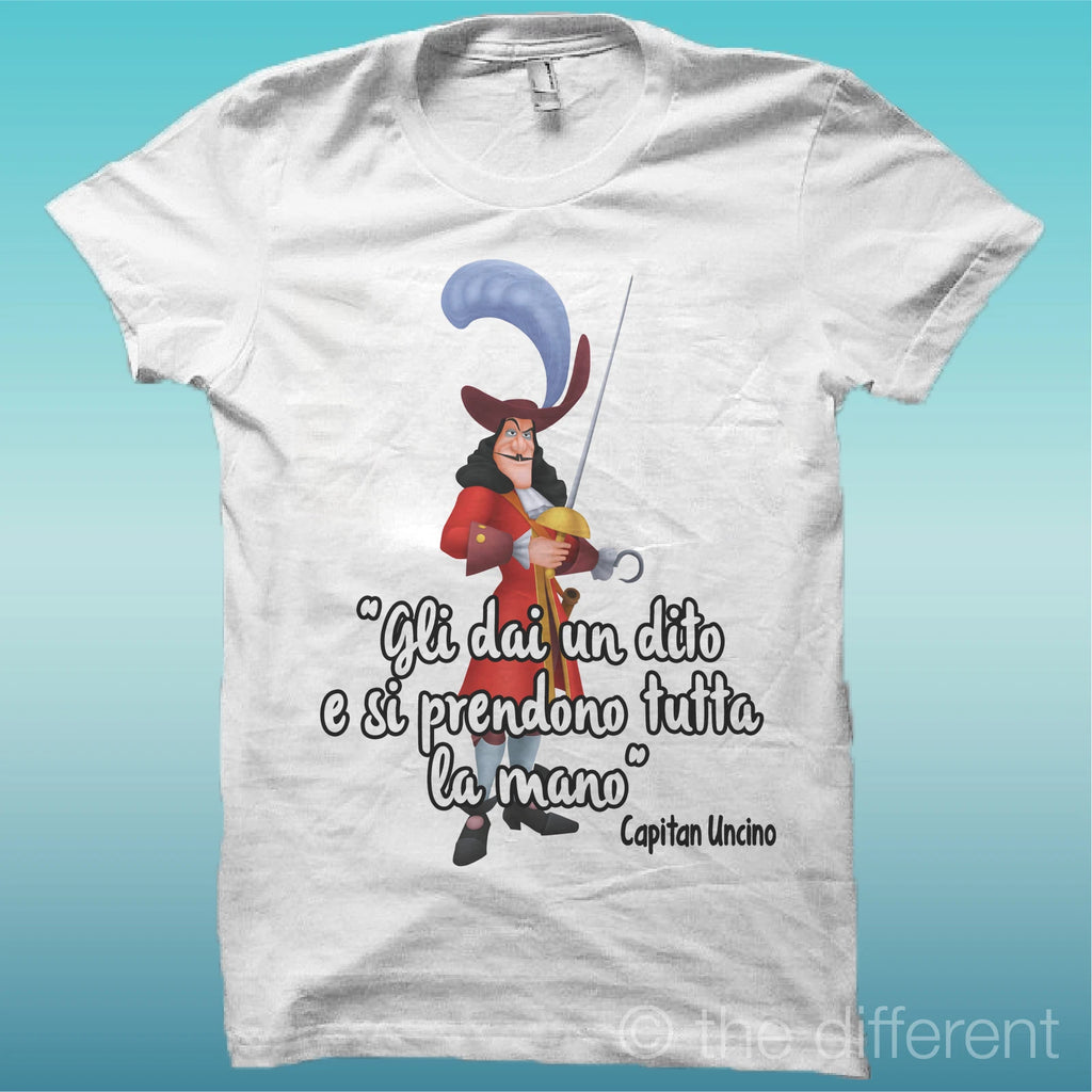 T-Shirt " Quote Funny Capita Hook Finger Tutta La Mano " Gift Idea