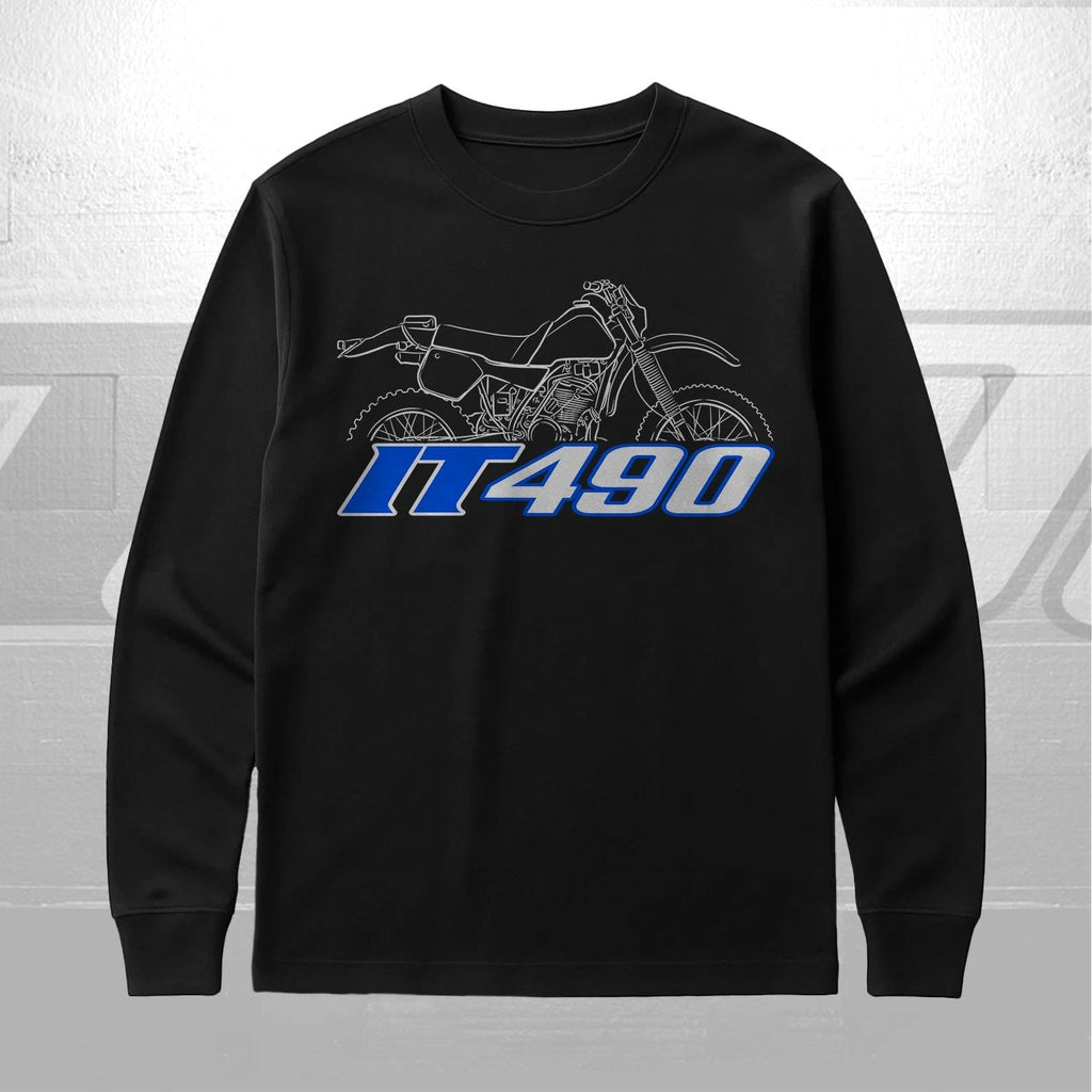 For Yamaha IT490 1983-1984 fans - Long Sleeve T-shirt