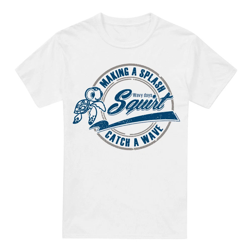 Finding Nemo Squirt Catch a Wave T-Shirt , White