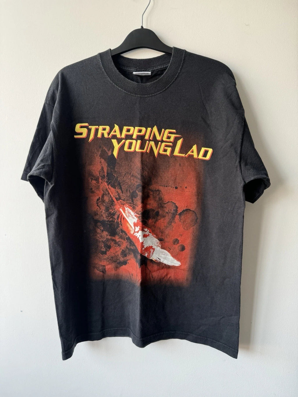 Vintage Strapping Young Lad Y2K Mens Medium T Shirt 2003 Heavy Metal Band Tee