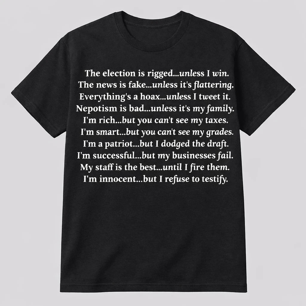 F Trump Quote  T shirt Tee Funny Anti Trump Protest