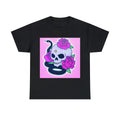 Kawaii Anime Pastel Goth T Shirt Unisex Adults Cute Creepy Skull Snake Roses
