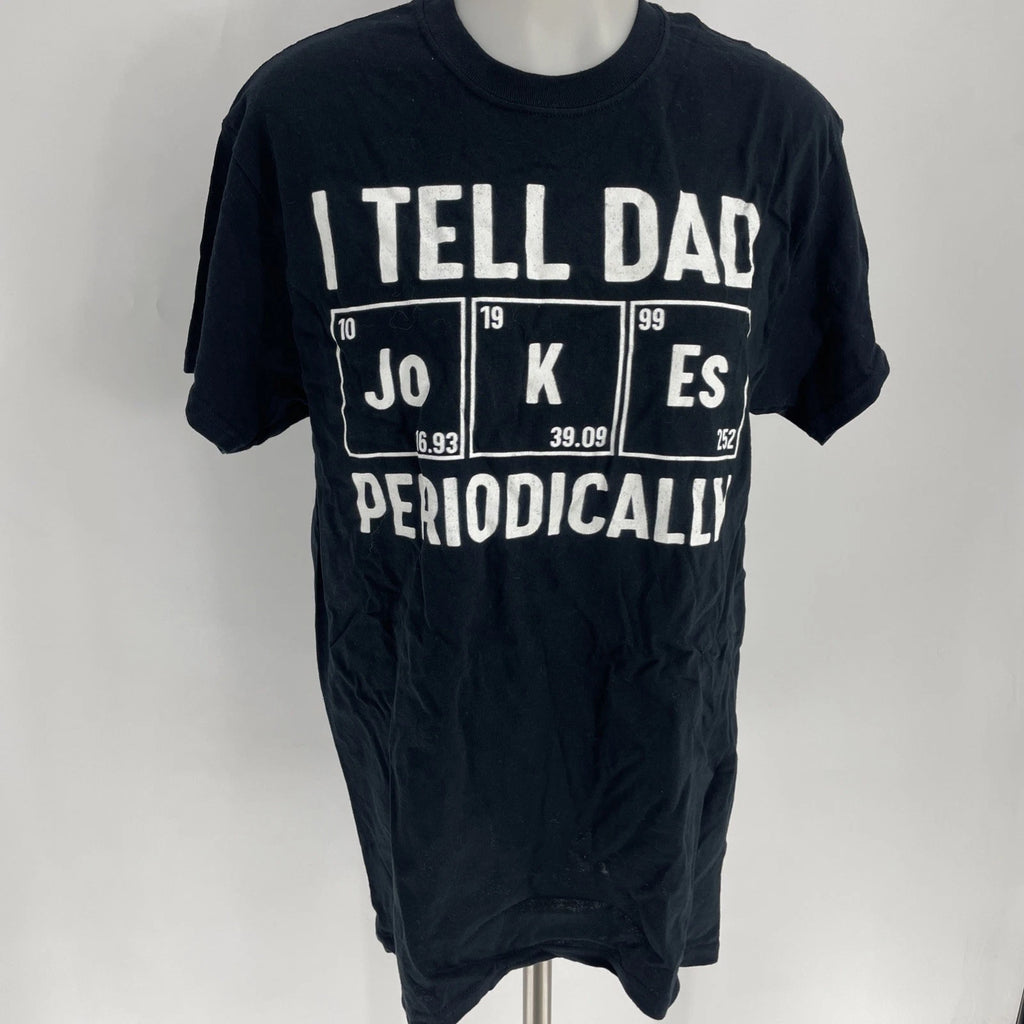 I Tell Dad Jokes Periodically T-Shirt Gift Funny Father’s Day Fun Gag Gift Sz M