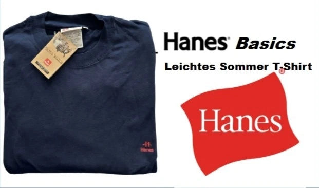 Nice Price - Hanes Basic T-Shirt, Lightweight Summer Shirt with Hanes Logo