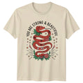 Boho Snake You Are Strong & Beautiful Graphic Celestial T-Shirt