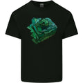 A Polygonal Chameleon Mens Cotton T-Shirt Tee Top
