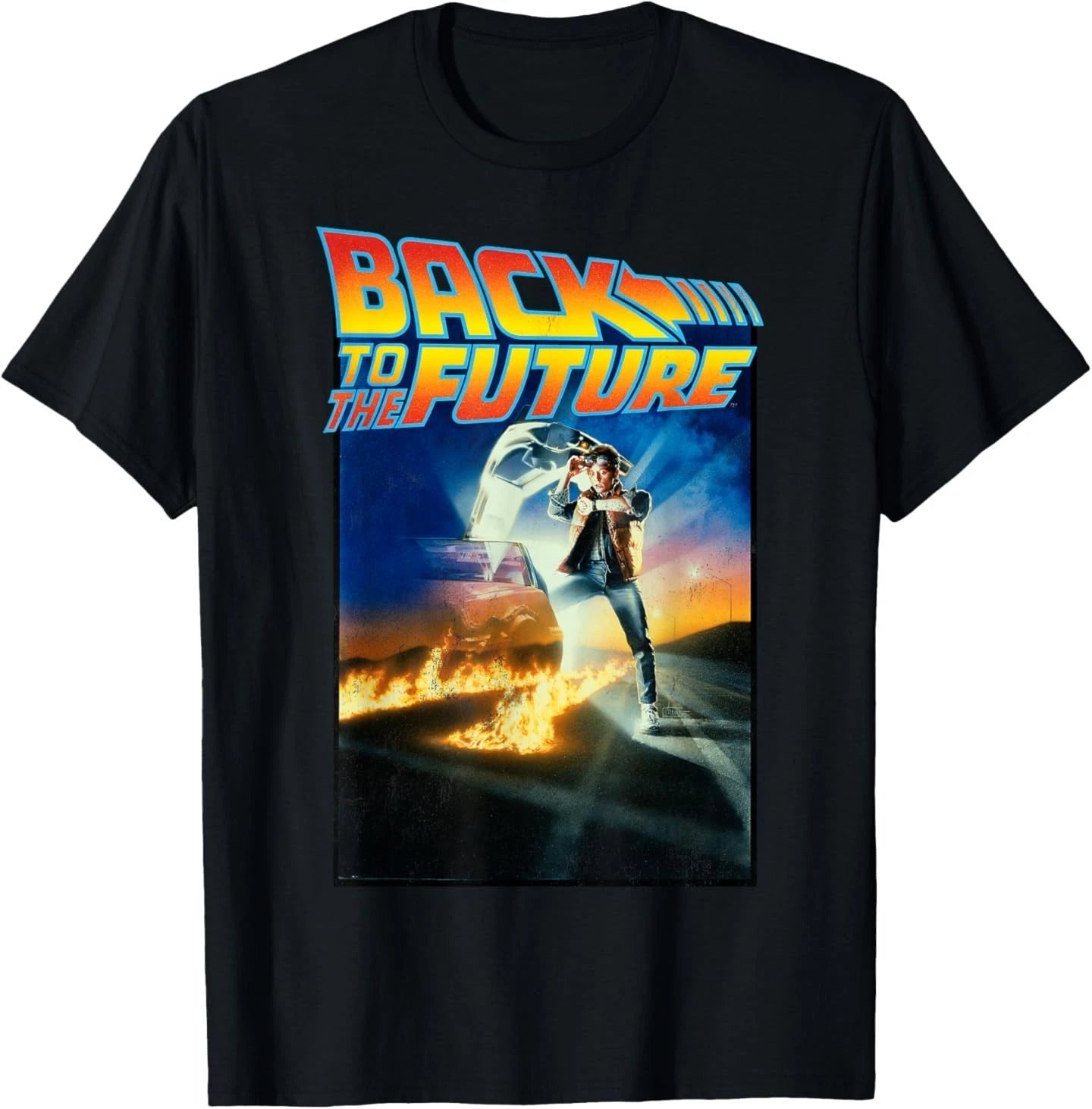 Back to The Future Movie Poster Classic T-Shirt