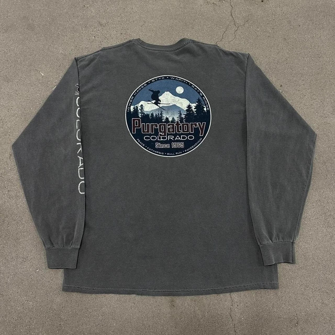Y2K Purgatory Skiing Long Sleeve Shirt