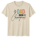 Dad Joke Champion T-Shirt Fathers Day Gift Funny Father Tee