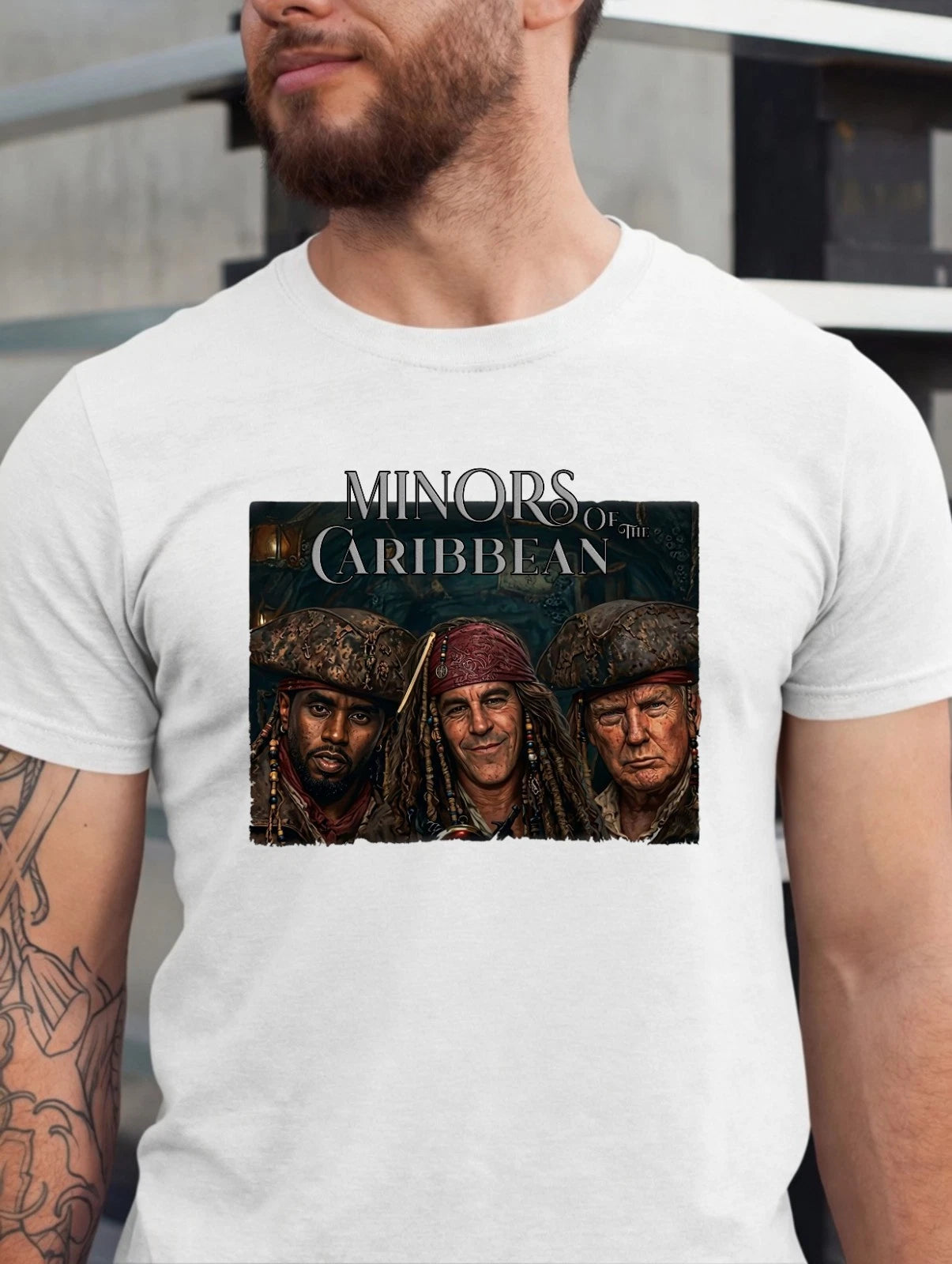 Minors Of The Caribbean T-Shirt - Funny Meme Party Tee -Birthday Gift For Unisex