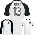 GERD MULLER T-Shirt West Germany Football Footballer Tee Top Kit