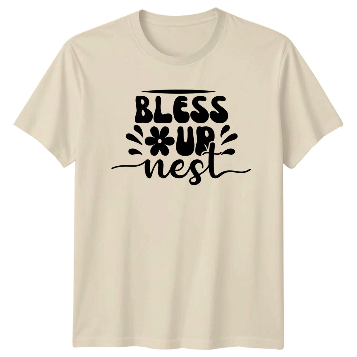 Bless Up Nest T-Shirt Boho Family Home Housewarming Gift For Him And Her