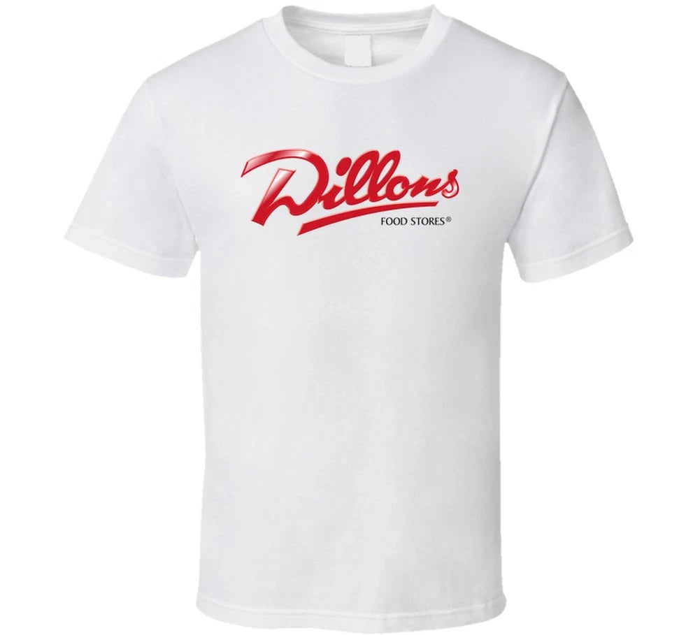 Dillions Food Stores For White T Shirt
