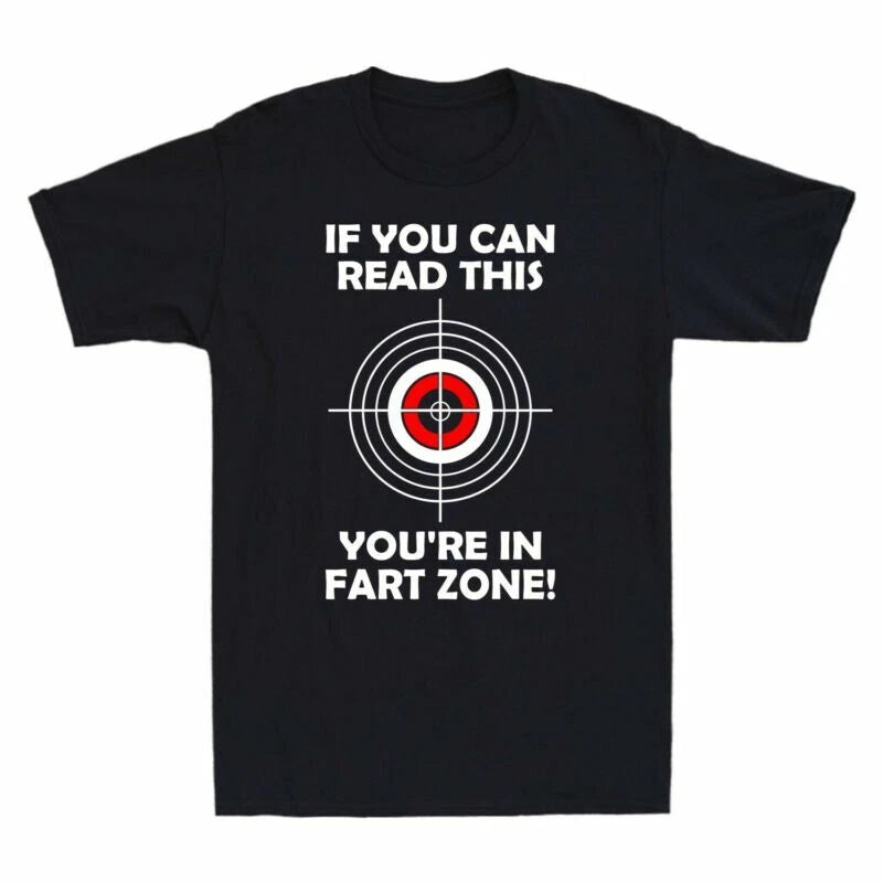 In Short If Fart Funny You're Men's Can This Humor Read T-Shirt Sleeve You Zone