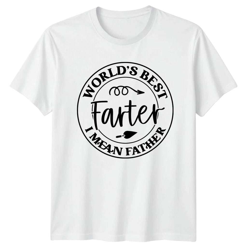Worlds Best Farter I Mean Father Dad Joke Mens T-Shirt