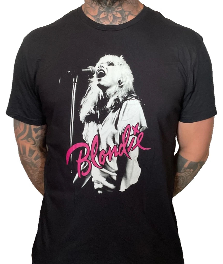 BLONDIE DEBBIE HARRY PUNK ROCK OFFICIAL MERCH T SHIRT