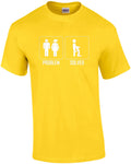 Problem Solved - Offensive Sexual T-Shirt