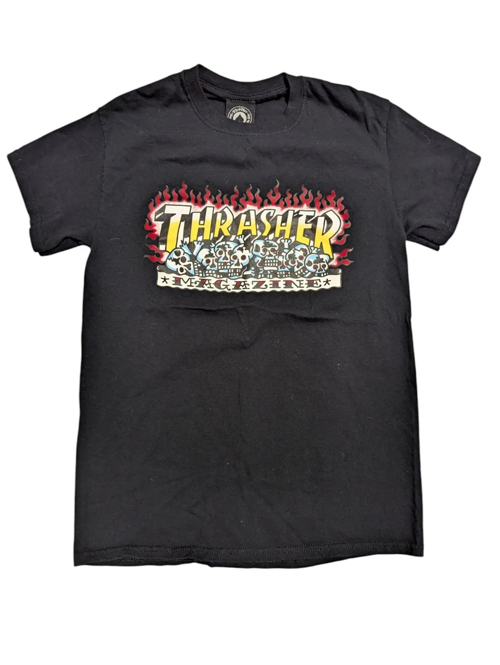Y2K Thrasher T Shirt Front Print Only Size Small Great Condition