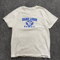 Hawaii Hang Loose T-shirt Men's M White Y2K Island Pride