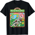 Learn About Recycling Sarcastic Retro Funny Adult Humor T-Shirt