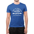 Vintage 1973 T-Shirt Personalised 50th Birthday Men’s Funny Tee