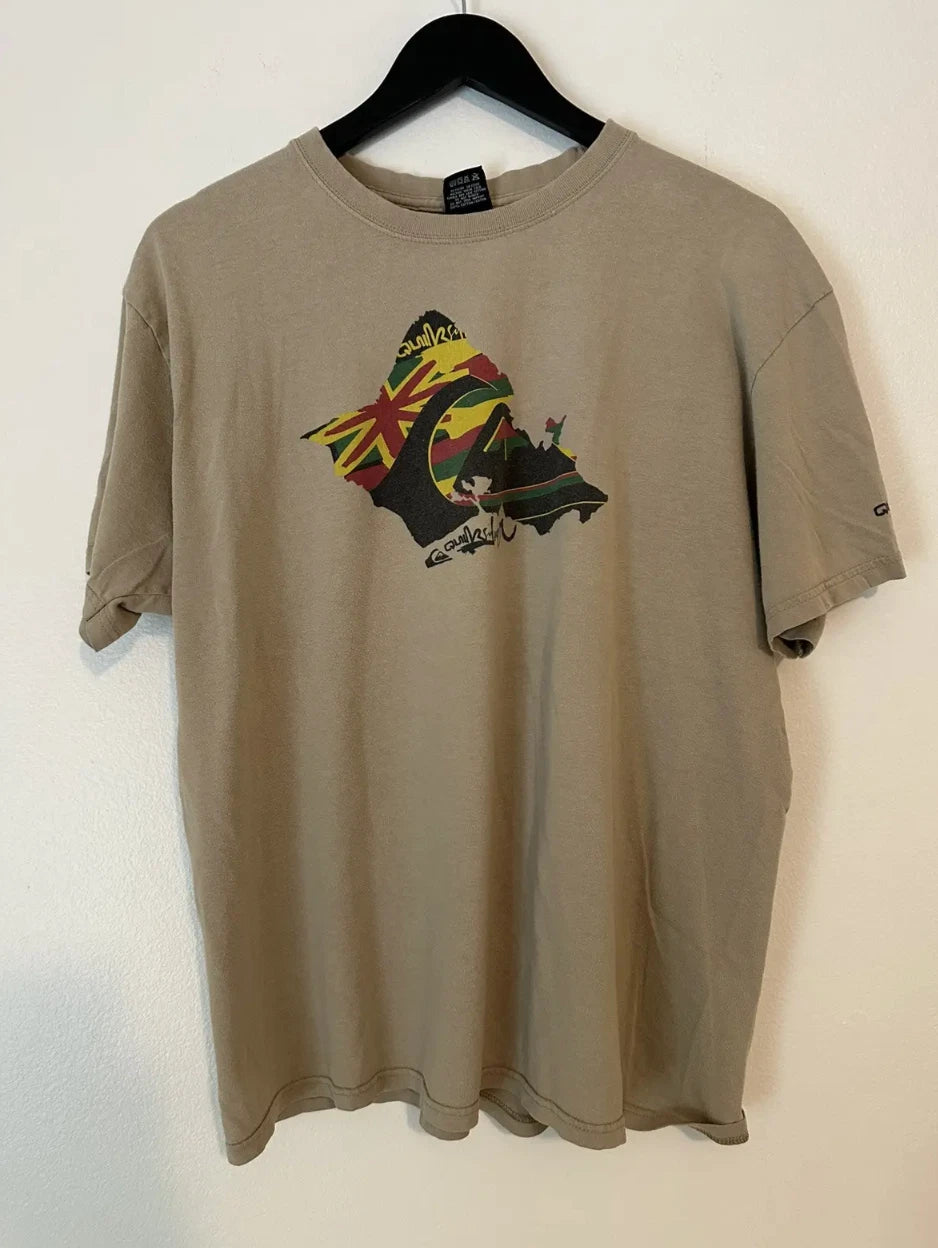 Y2K Vintage Quiksilver Hawaii t-shirt surfer 90's y2k vintage tee