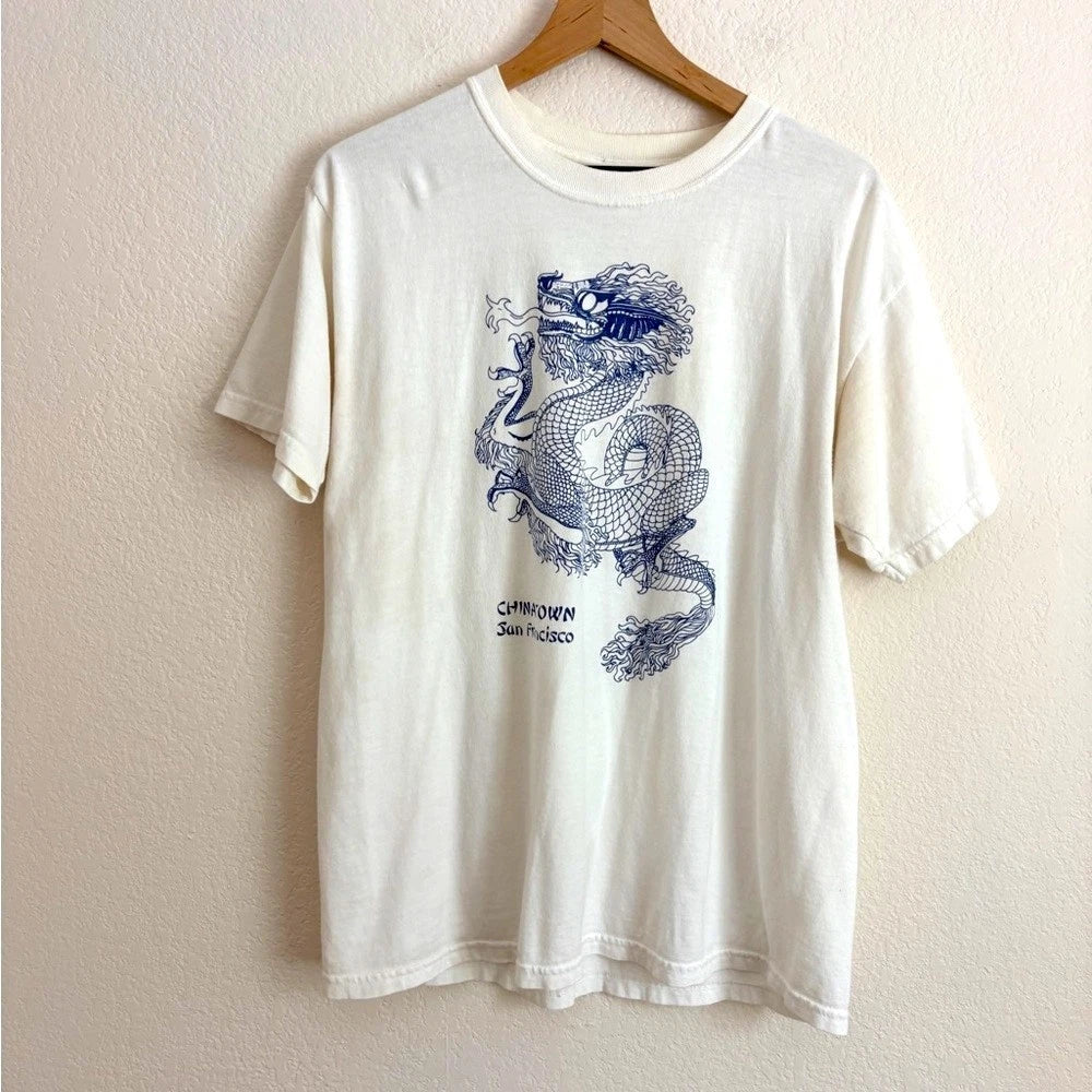 Vintage Y2K Chinatown San Francisco Dragon