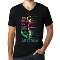 Men's Graphic T-Shirt V Neck Endless Summer In Arizona Eco-Friendly Limited