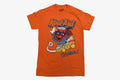 Kool-Aid Mens Kool-Aid Man on Skateboard Oh Yeah! Funny Orange Shirt New Medium