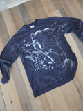 Vintage Y2k Style Wolf Nature Long Sleeve Size L