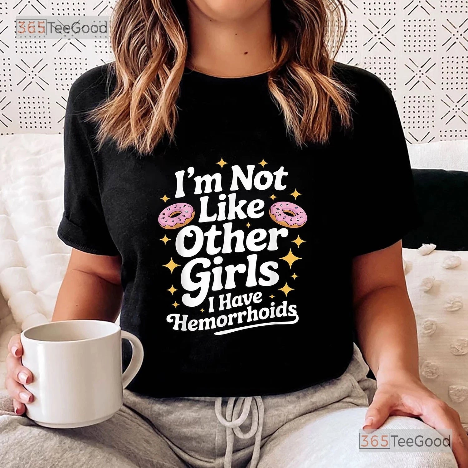 Embarrassing Hemorrhoids Shirt, Inappropriate Adult Humor T-Shirt Mens