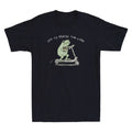 Off to Praise The Lord Funny Christian Frog Riding Scooter Meme Men's T-Shirt
