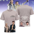 CA7RIEL & PACO AMOROSO Free Spirits World Tour 2026 Signed AOP T-Shirt