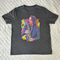 Unbranded Kenny G Saxophone Graphic Tee Men XL Charcoal Good Pop Art Jazz Shirt