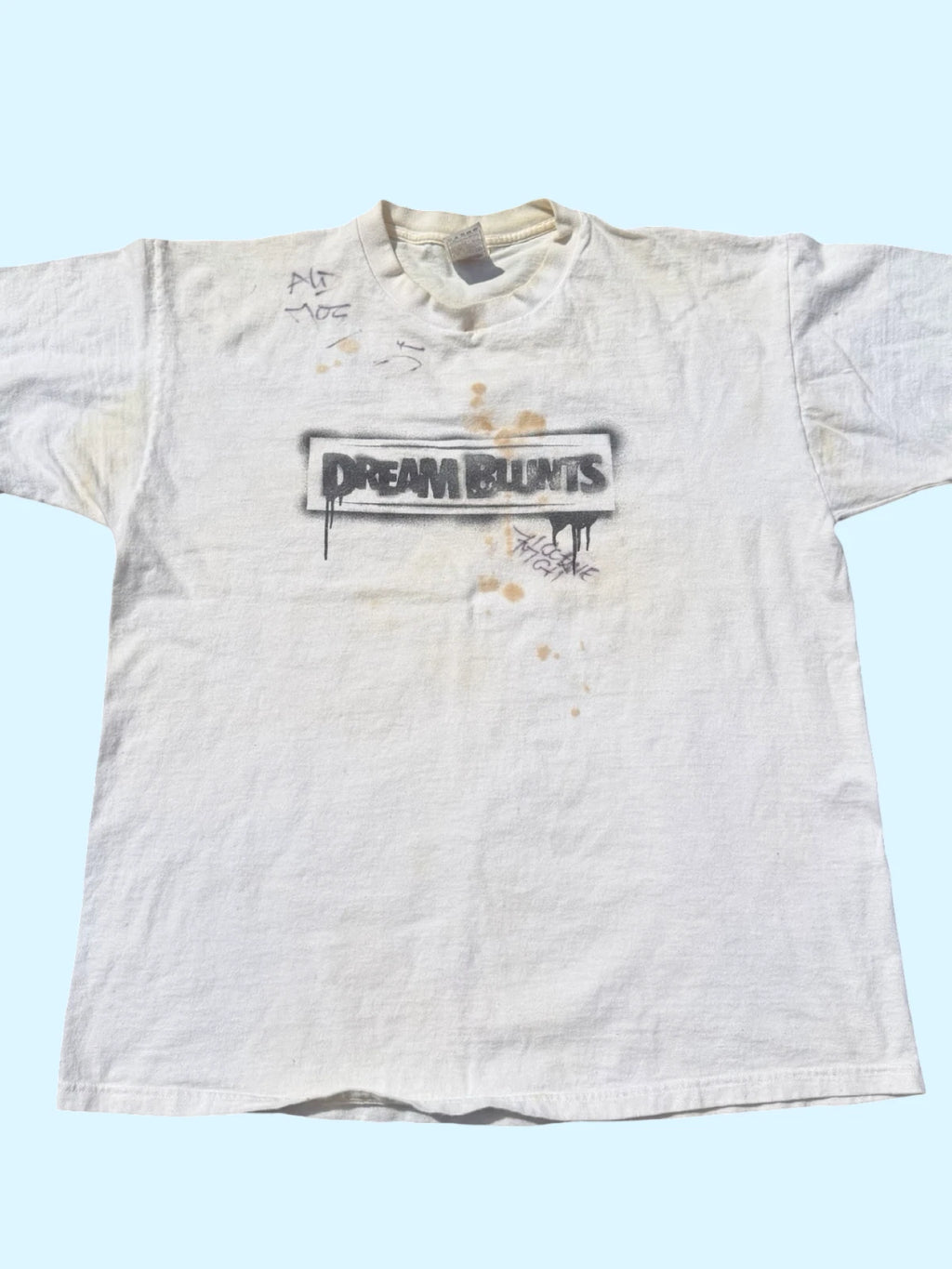 Vintage Dream Blunts Graphic T Shirt Weed humor
