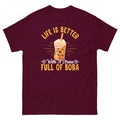 Life's Better With Boba Tea Kawaii Bubble Tea Lover Graphic